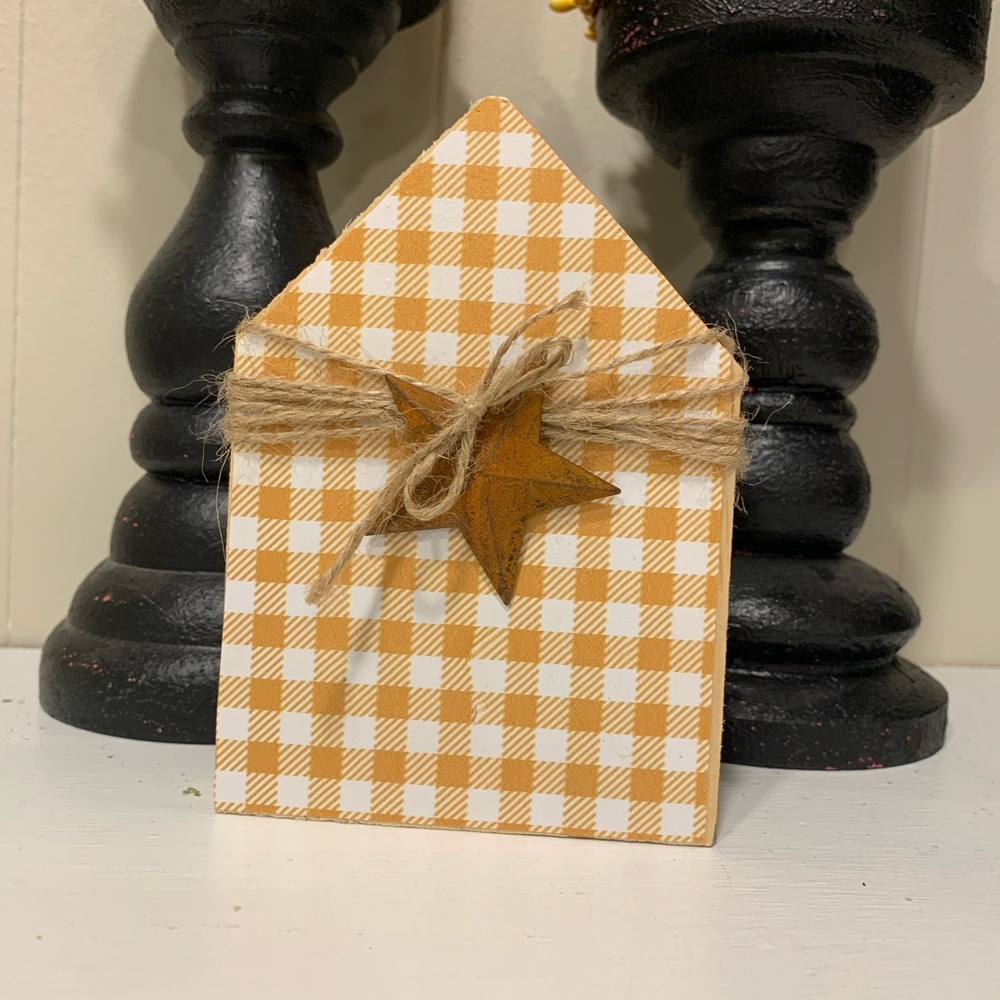 Rustic Mini Wood house, Primitive decor